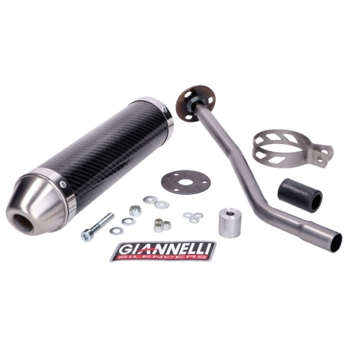 Klusinātājs Giannelli Enduro Carbon Derbi Senda Klusinātājs Giannelli Enduro Carbon Derbi Senda