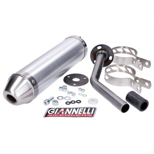 Silencer Giannelli Enduro Alu CE Fantic Motor Caballero Motard 50 Competizione Silencer Giannelli Enduro Alu CE Fantic Motor Caballero Motard 50 Competizione