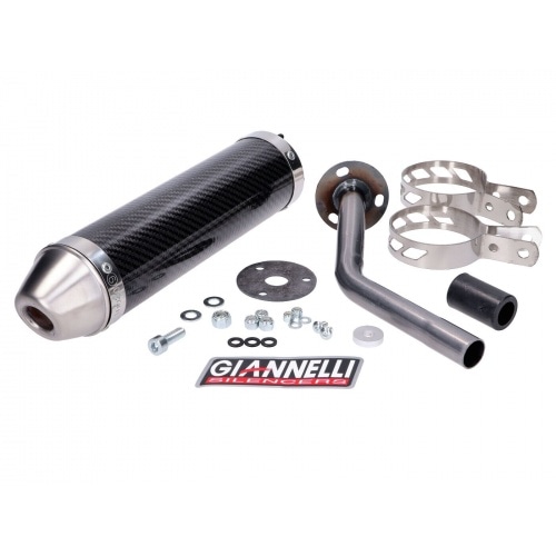 Silencer Giannelli Enduro Carbon CE Fantic Motor Caballero Motard 50 Competizione Silencer Giannelli Enduro Carbon CE Fantic Motor Caballero Motard 50 Competizione