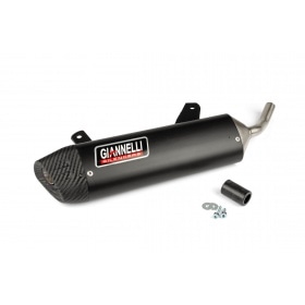 Klusinātājs Giannelli Enduro Sonic Alu Black Vent Derapage Euro 5