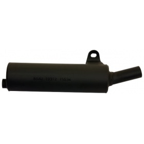 Silencer Giannelli Enduro Steel black CE Yamaha DT 80 LC 1985 - 2001