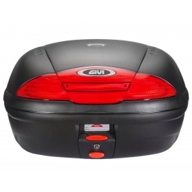 Augšējais koferis Givi E450 Simply II Monolock black 45L