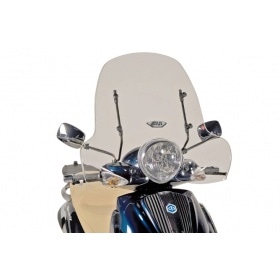 Vējstikls Givi 43x70cm Piaggio Beverly 500 2003-08 / Tourer 400 after 2008 Vējstikls Givi 43x70cm Piaggio Beverly 500 2003-08 / Tourer 400 after 2008