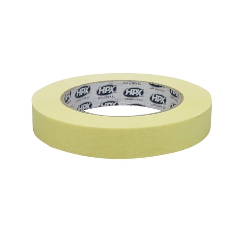 Masking Tape HPX cream 19mm x 50m up to 100°C Masking Tape HPX cream 19mm x 50m up to 100°C