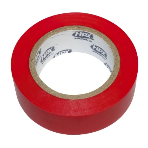 Insulating Tape HPX 5200 red 19mm x 10m Insulating Tape HPX 5200 red 19mm x 10m
