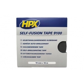 Pašapkausējošā lente HPX melna 19 mm x 10 m