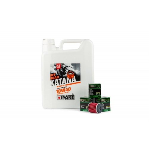 Eļļas maiņas komplekts (3 filtri) Ipone 10W40 YZF 250 / 450 Eļļas maiņas komplekts (3 filtri) Ipone 10W40 YZF 250 / 450