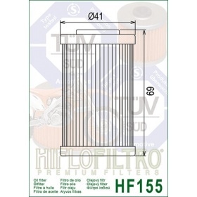 Eļļas filtrs Hiflofiltro HF155