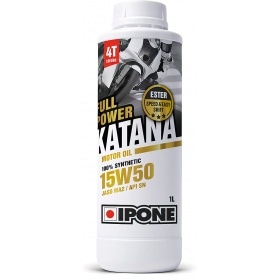 4-Stroke Engine Oil 15W50 Ipone Full Power Katana 100% synthetic 1L