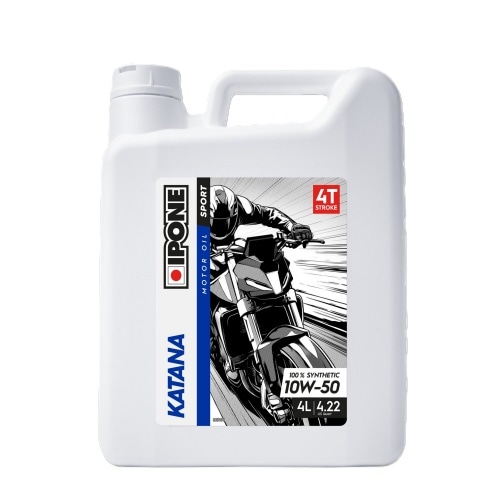 4-Stroke Oil Ipone Katana 10W-50 4L 4-Stroke Oil Ipone Katana 10W-50 4L