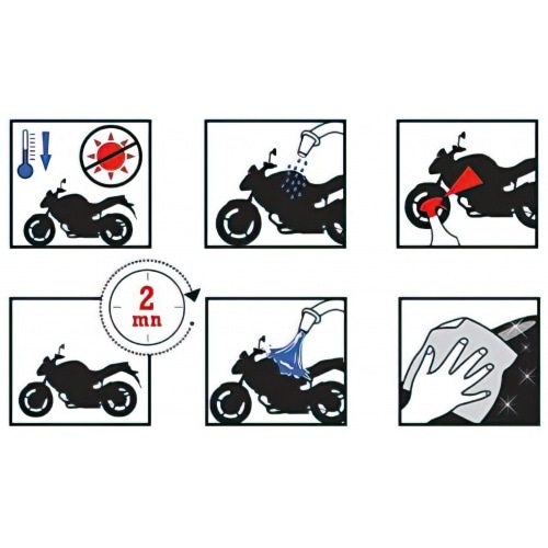 Многоразовый очиститель Ipone Moto Wash 1 л Многоразовый очиститель Ipone Moto Wash 1 л