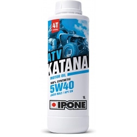 4-Stroke Engine Oil 5W40 Ipone Katana ATV 100% synthetic 1L