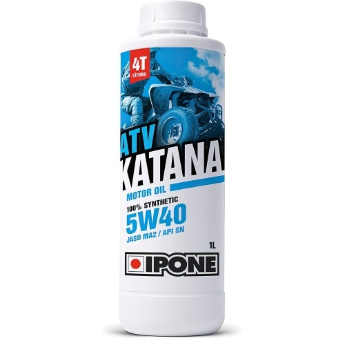 4-Stroke Engine Oil 5W40 Ipone Katana ATV 100% synthetic 1L 4-Stroke Engine Oil 5W40 Ipone Katana ATV 100% synthetic 1L