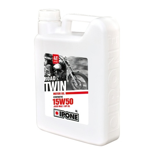 4-taktu dzinēja eļļa 15W50 Ipone Road Twin daļēji sintētiska 4L 4-taktu dzinēja eļļa 15W50 Ipone Road Twin daļēji sintētiska 4L