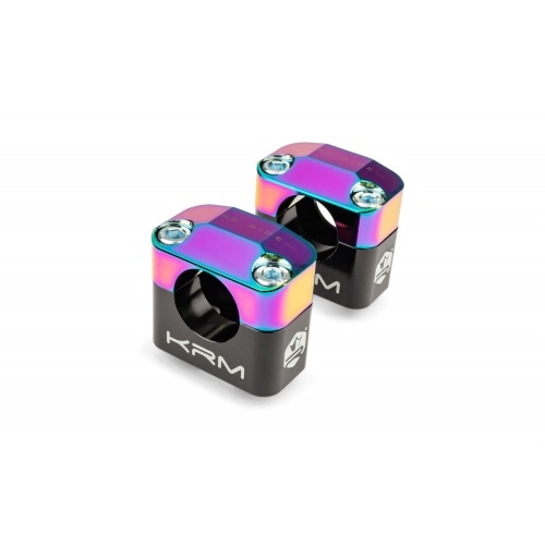 Stūres kronšteini 28mm KRM Black / Neochrome Stūres kronšteini 28mm KRM Black / Neochrome