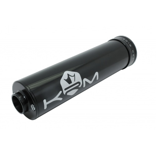 Silencer KRM Pro Ride 50 – 70cc aluminium black Silencer KRM Pro Ride 50 – 70cc aluminium black