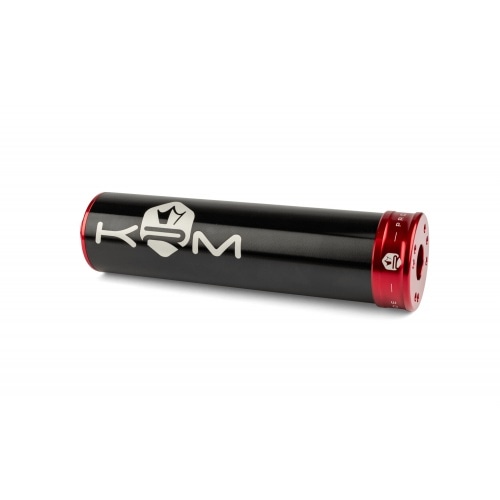 Silencer KRM Pro Ride 50 – 70cc aluminium black – red Silencer KRM Pro Ride 50 – 70cc aluminium black – red