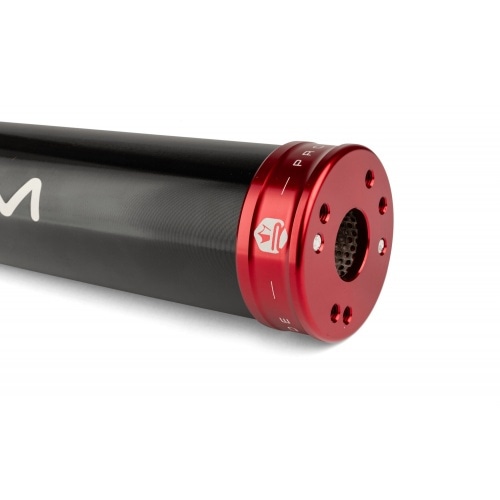 Silencer KRM Pro Ride 50 – 70cc aluminium black – red Silencer KRM Pro Ride 50 – 70cc aluminium black – red