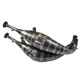 Izplūdes divcilindru KRM 100 Minarelli horizontāli