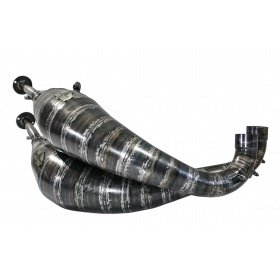 Izplūdes divcilindru KRM 100 Minarelli horizontāli