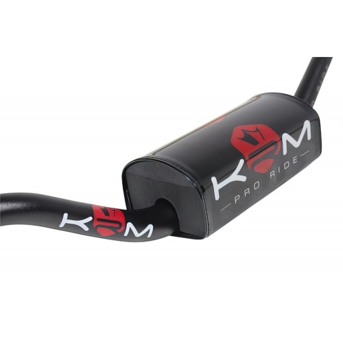 Stūre MX 28mm ar spilventiņu KRM melna / sarkana Stūre MX 28mm ar spilventiņu KRM melna / sarkana