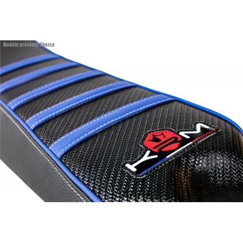 Seat Cover KRM Pro Ride black / blue Yamaha DT / MBK X-limit Seat Cover KRM Pro Ride black / blue Yamaha DT / MBK X-limit