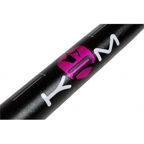 Руль MX 28 мм KRM черный / розовый Руль MX 28 мм KRM черный / розовый