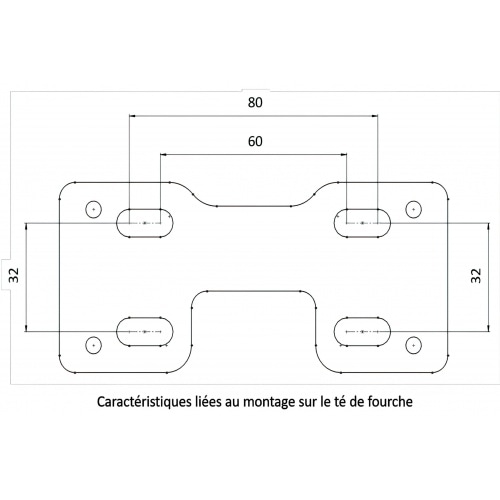 Зажимы для руля 28 мм с держателем для приборной панели KRM черный Зажимы для руля 28 мм с держателем для приборной панели KRM черный