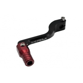 Gear Shift Lever KRM black / red Derbi