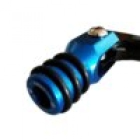 Gear Shift Lever KRM black / blue Derbi