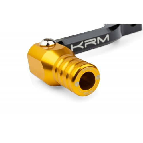 Pārnesumu pārslēgšanas svira KRM melna / zelta Derbi Pārnesumu pārslēgšanas svira KRM melna / zelta Derbi