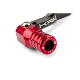 Pārnesumu pārslēgšanas svira KRM melna / sarkana Minarelli AM6