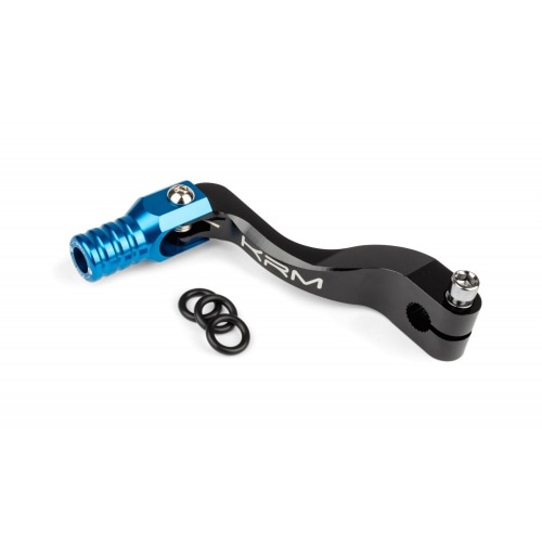 Pārnesumu pārslēgšanas svira KRM melna / zila Minarelli AM6 Pārnesumu pārslēgšanas svira KRM melna / zila Minarelli AM6