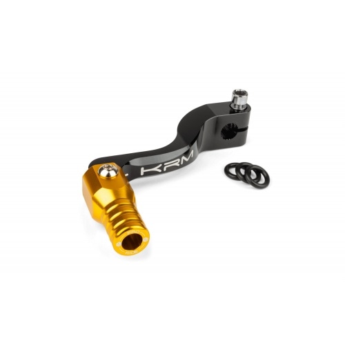 Pārnesumu pārslēgšanas svira KRM melna / zelta Minarelli AM6 Pārnesumu pārslēgšanas svira KRM melna / zelta Minarelli AM6