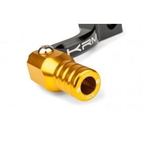 Pārnesumu pārslēgšanas svira KRM melna / zelta Minarelli AM6