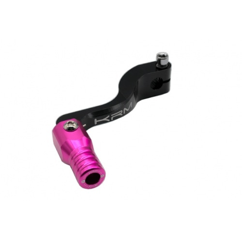 Gear Shift Lever KRM black / pink Minarelli AM6 Gear Shift Lever KRM black / pink Minarelli AM6
