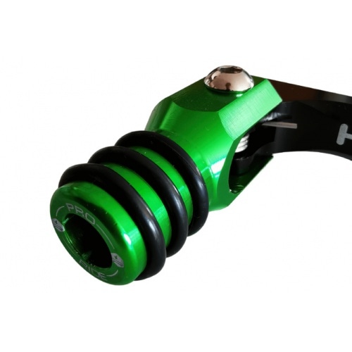 Gear Shift Lever KRM black / green Minarelli AM6 Gear Shift Lever KRM black / green Minarelli AM6