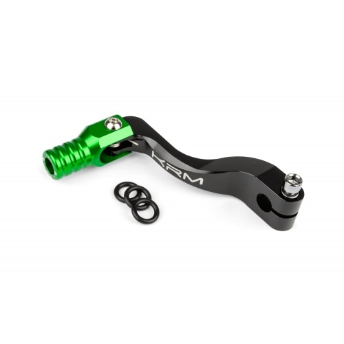 Pārnesumu pārslēgšanas svira KRM melna / zaļa Minarelli AM6 Pārnesumu pārslēgšanas svira KRM melna / zaļa Minarelli AM6