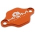 Oil Pump Cover KRM Orange AM6 / Derbi Oil Pump Cover KRM Orange AM6 / Derbi