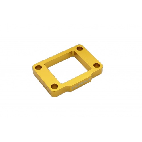 Reed Valve Spacer 10mm KRM gold Minarelli AM6 Reed Valve Spacer 10mm KRM gold Minarelli AM6