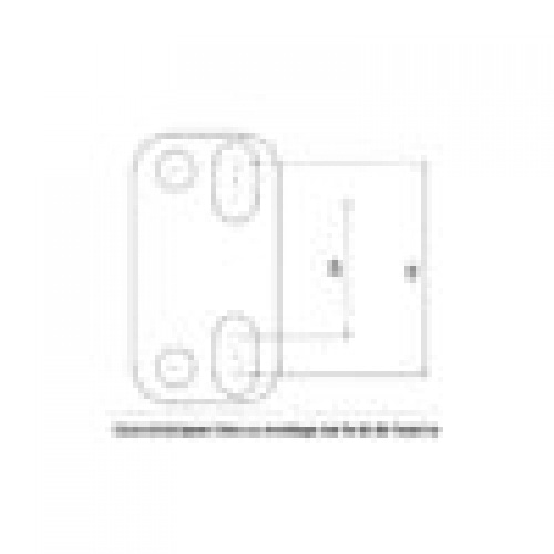 Handlebar Clamps 28mm KRM black / pink Handlebar Clamps 28mm KRM black / pink