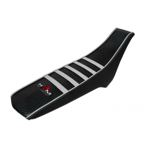 Sēdekļa pārvalks KRM balts Derbi X-treme pēc 2018 Sēdekļa pārvalks KRM balts Derbi X-treme pēc 2018