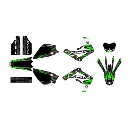 Decal Kit KRM green Rieju MRT Decal Kit KRM green Rieju MRT