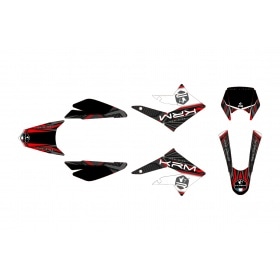 Decal Kit KRM red Derbi X-treme 2011 - 2017