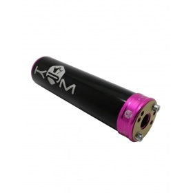 Silencer KRM 50-70cc Alu pink
