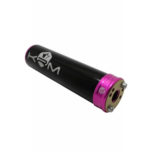 Silencer KRM 50-70cc Alu pink Silencer KRM 50-70cc Alu pink