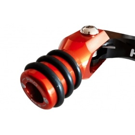 Gear Shift Lever KRM black / orange Derbi