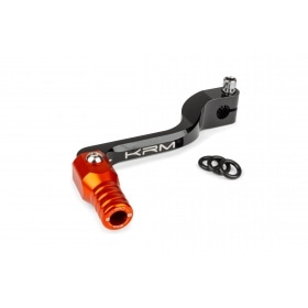 Pārnesumu pārslēgšanas svira KRM melna / oranža Derbi