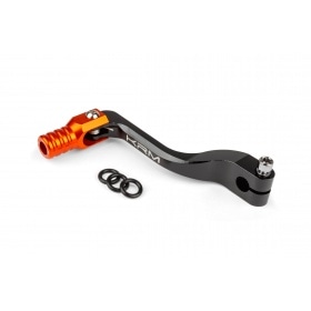 Pārnesumu pārslēgšanas svira KRM melna / oranža Derbi