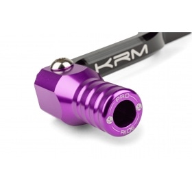 Pārnesumu pārslēgšanas svira KRM melna / violeta Derbi